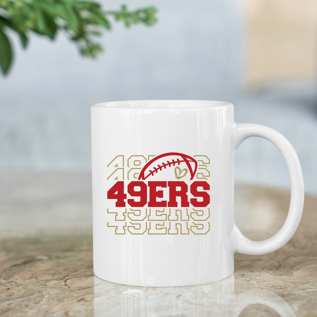 49ers Love Ceramic Mug