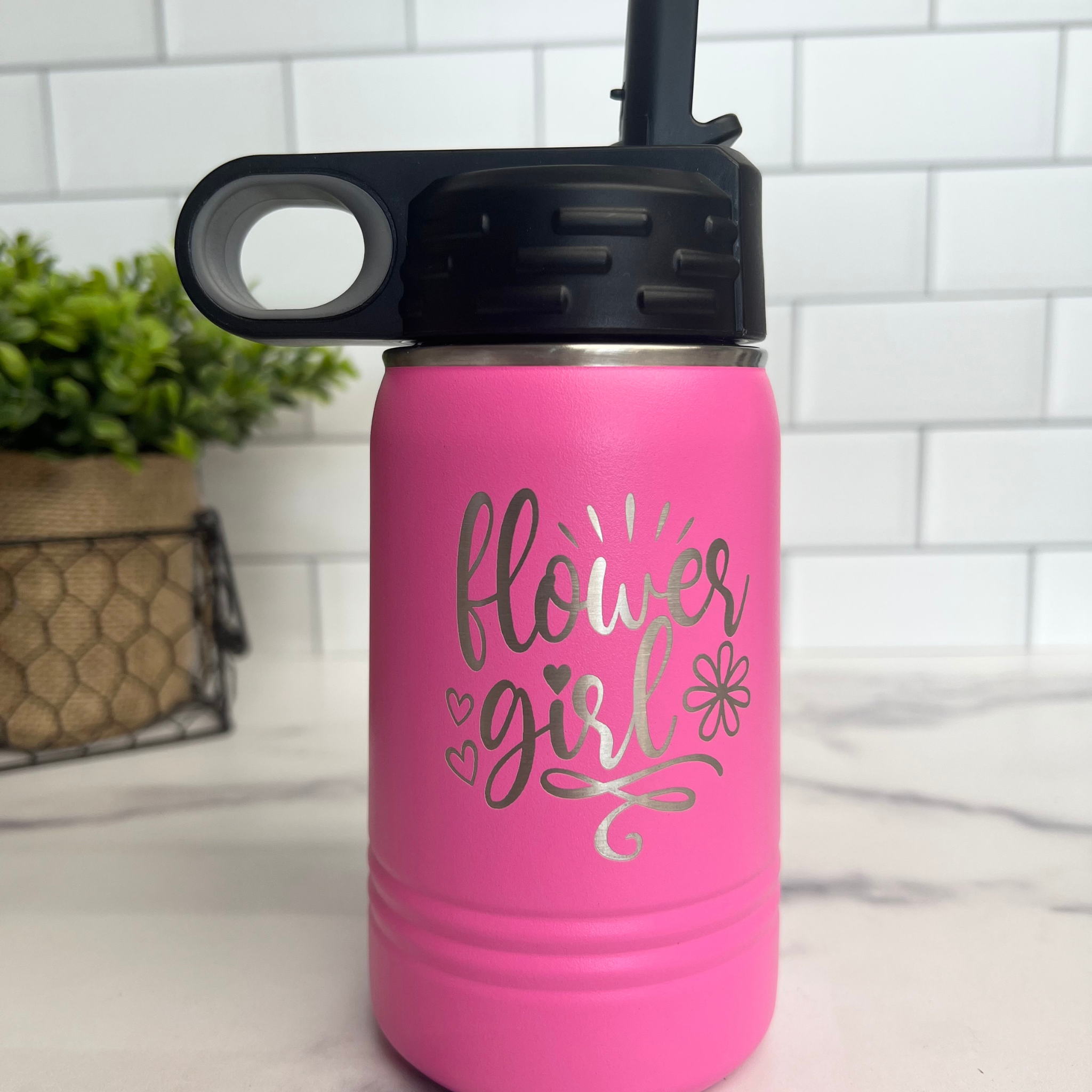 Flower girl 2024 water bottle