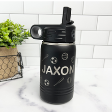 Load image into Gallery viewer, All Sports Kids Personalized Water Bottle

