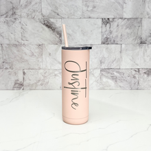 Load image into Gallery viewer, 20oz Skinny Personalized Name Tumbler
